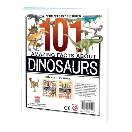 Hello Friend 101 Amazing Facts About Dinosaurs Encyclopedia Book - Retail Maharaj