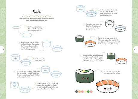 10 Step Drawing Kawaii: Draw Over 50 Cute Creations in 10 Easy Steps - Retail Maharaj