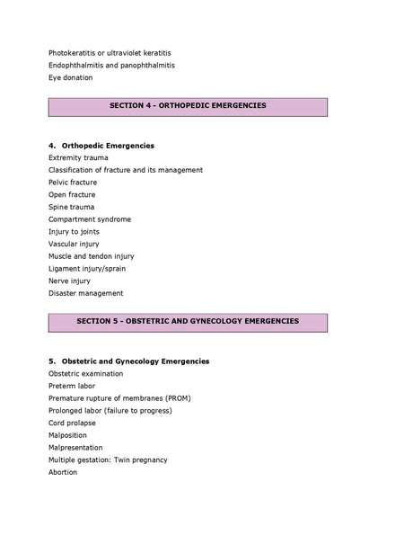 Common Medical Emergencies - Retail Maharaj