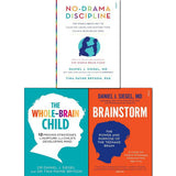 Whole-Brain Child, No-Drama Discipline and Brainstorm 3 Books Collection Set - Retail Maharaj