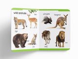 Early Learning Padded Book of Animals: Board Book for Kids | Learn About Wild Animals, Farm Animals, Pets & Birds with Bright, Engaging Pictures | Durable Padded Board Book for Babies, Toddlers & Preschoolers | Ages 0–5 Years - Retail Maharaj