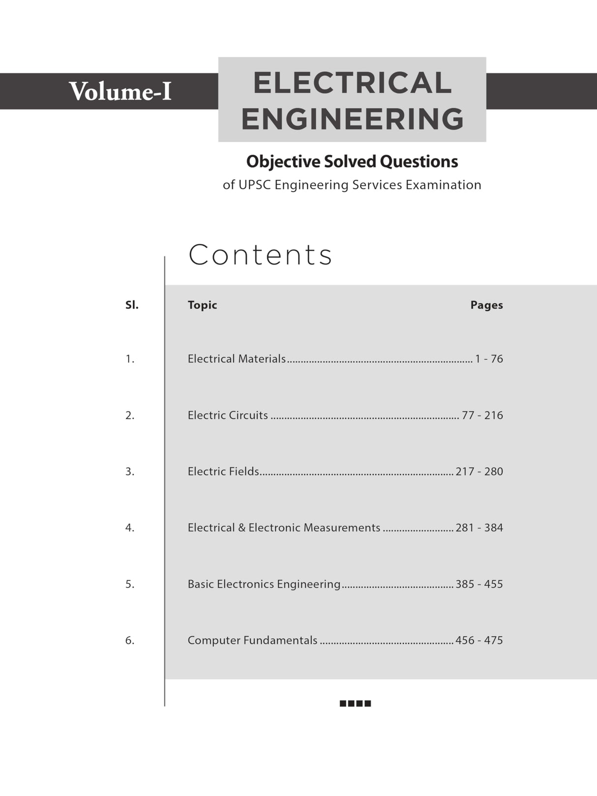 ESE 2026 : Preliminary Exam: Electrical Engineering Volume-I | Chapterwise & Topicwise Objective Solved Papers | 25 Years Solved PYQs 2001-2025| UPSC Engineering Services Examination | Fully Solved | By Made Easy - Retail Maharaj