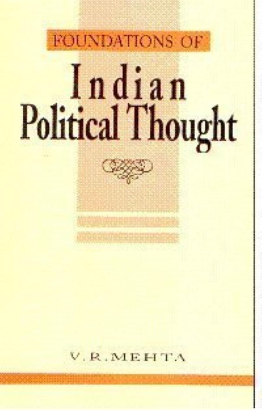 Foundations Of Indian Political Thought (Pb 2022) - Retail Maharaj
