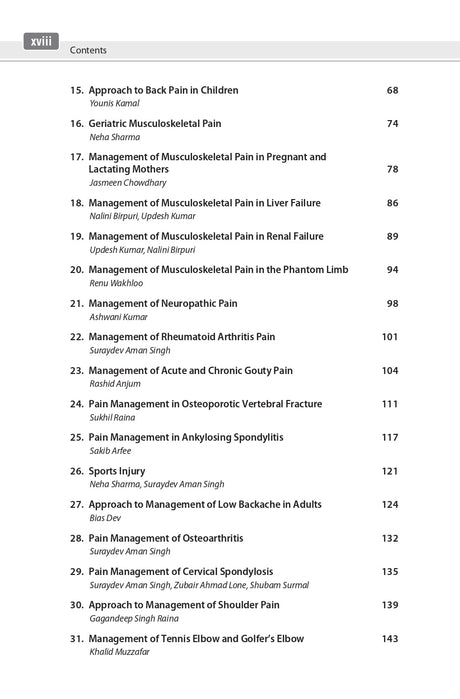 MUSCULOSKELETAL PAIN MANAGEMENT - Retail Maharaj