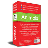 Wonder House Amazing Flash Cards Animals: Early Development Of Preschool Toddler (55 Cards),Creative_Thinking - Retail Maharaj