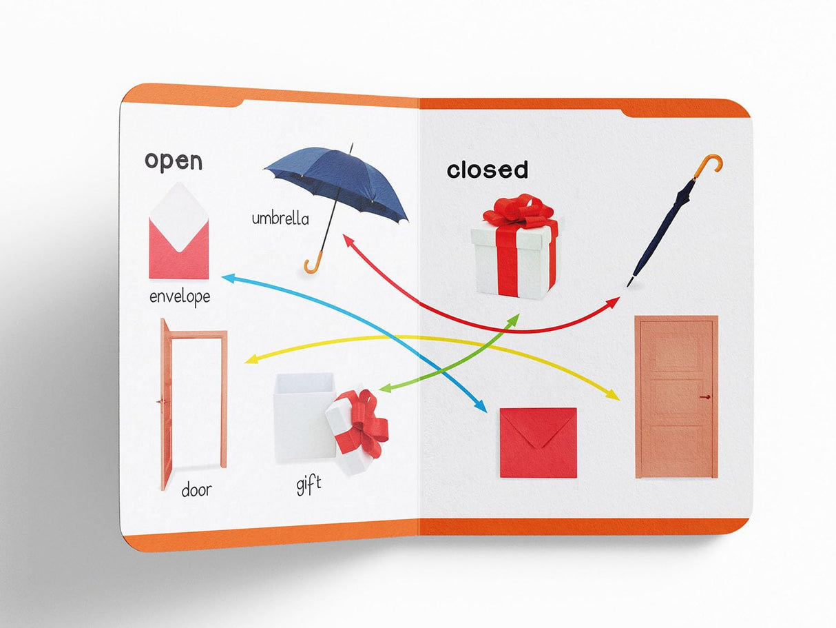 Early Learning Padded Book of Opposites: Board Book for Kids | Learn Basic Concepts Like Big–Small, Day–Night, Hot–Cold with Bright Pictures | Durable Padded Board Book for Babies, Toddlers & Preschoolers | Ages 0–5 Years - Retail Maharaj