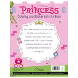 Princesses - Coloring and Sticker Activity Book (With 150+ Stickers) - Retail Maharaj