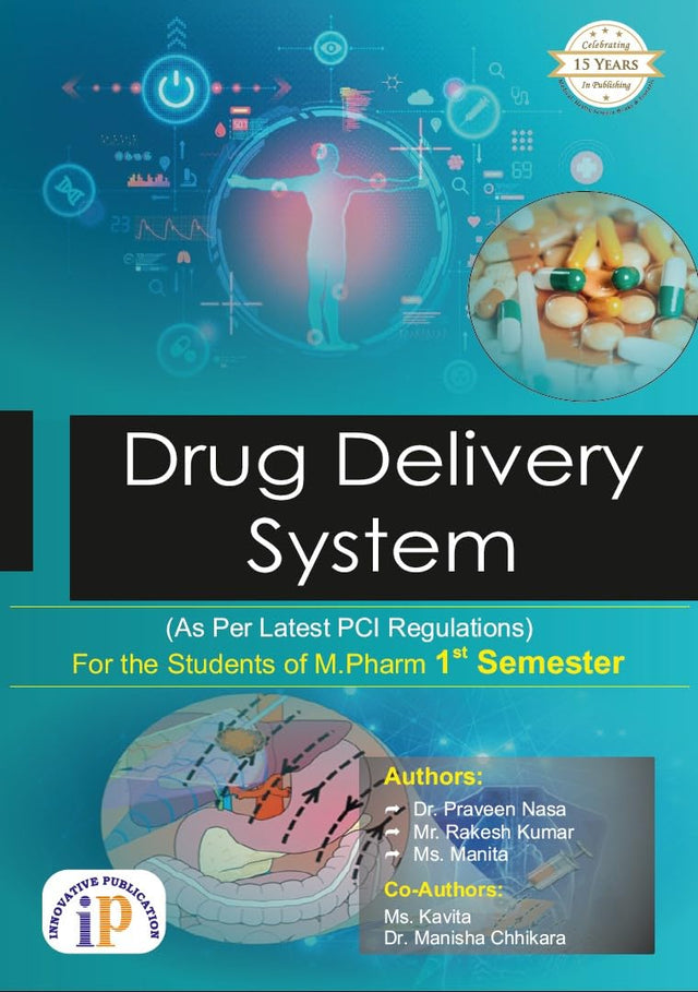 Drug Delivery System for the Students of M.Pharm 1 Semester (First Edition, 2025) - Retail Maharaj