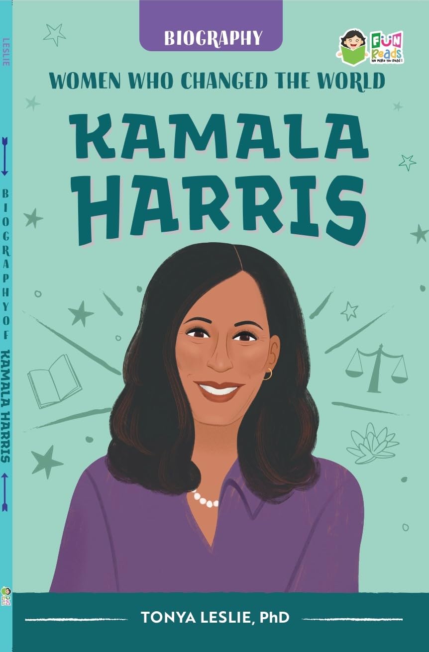 FUN READS : WOMEN WHO CHANGED THE WORLD (MALALA YOUSAFZAI, ANNE FRANK, PRINCESS DIANA, KAMALA HARRIS) - Retail Maharaj