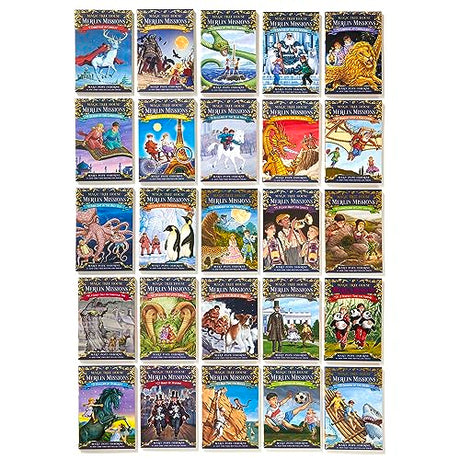 Magic Tree House Merlin Missions Books 1-25 Boxed Set - Retail Maharaj