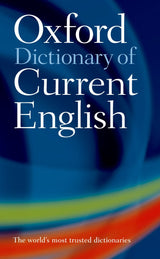 OXFORD DICTIONARY OF CURRENT ENGLISH,4E - Retail Maharaj