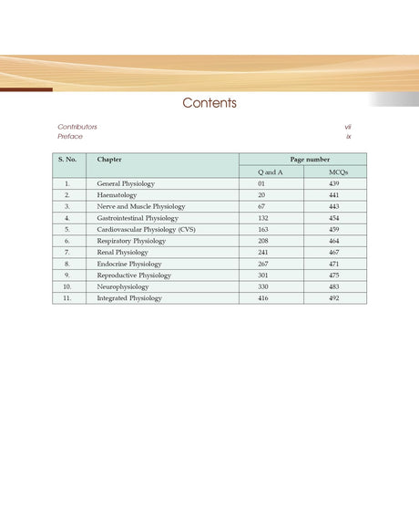 Competency Based Questions And Answers In Physiology For First Mbbs Professional Examination (Pb 2024) - Retail Maharaj