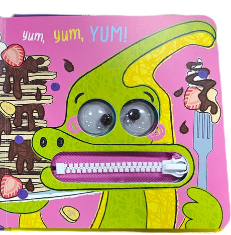 Wobbly Eye Zipper Snackasaurus - Retail Maharaj