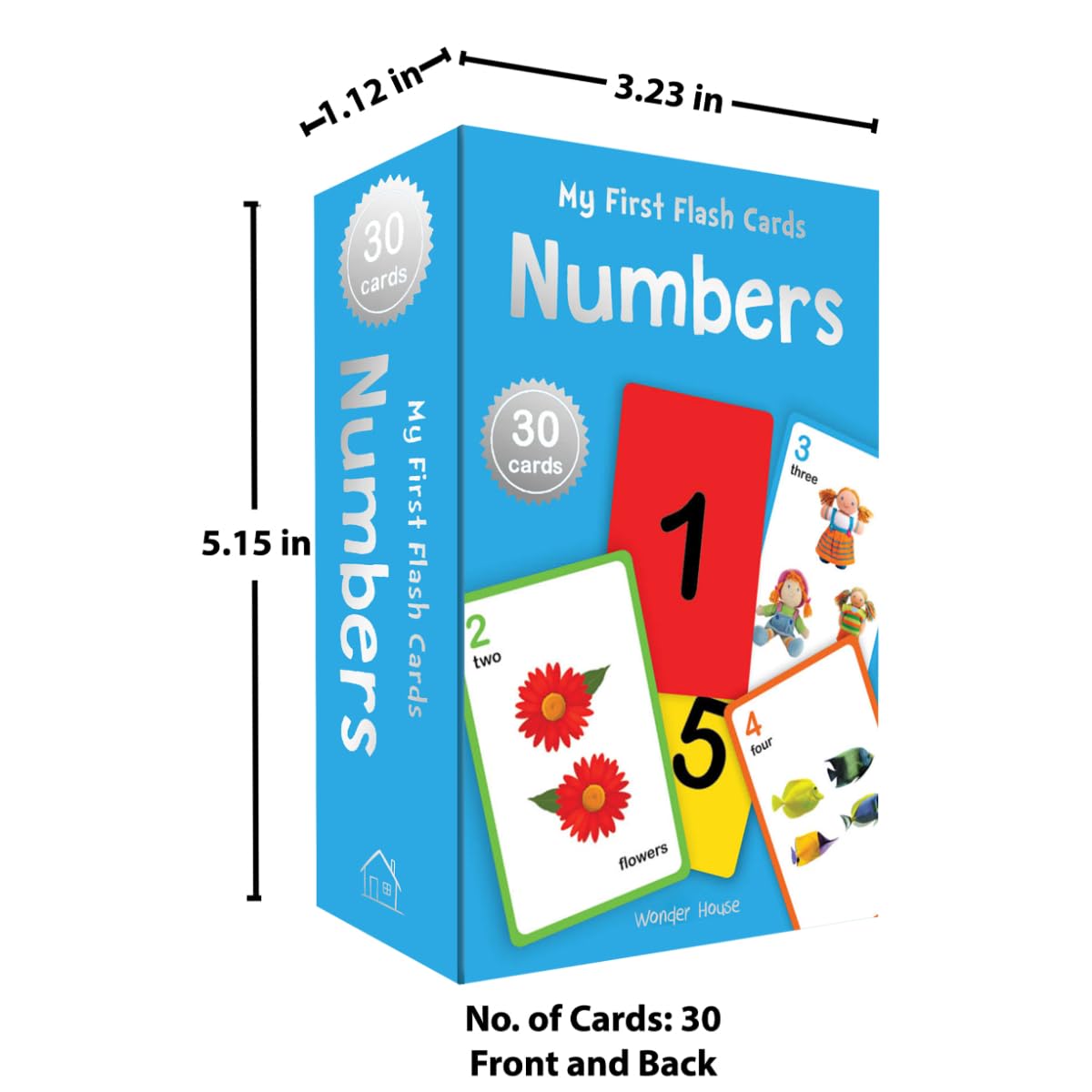 My First Flash Cards Numbers : 30 Early Learning Flash Cards For Kids - Retail Maharaj
