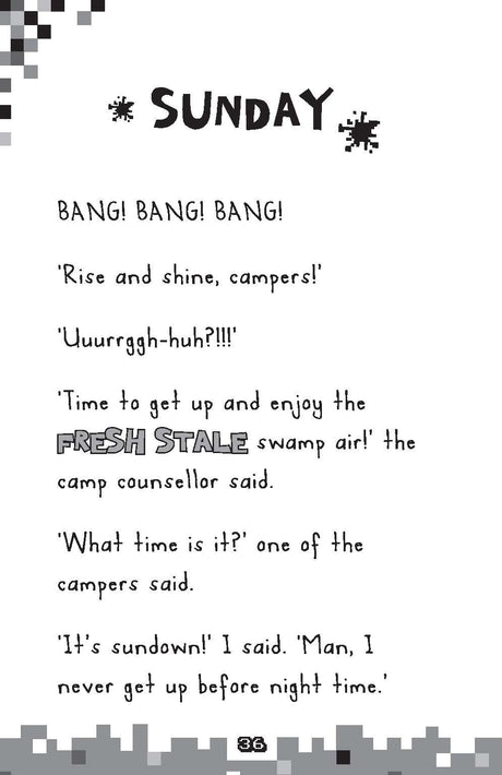 Diary of a Minecraft Zombie Book 6: Zombie Goes to Camp - Retail Maharaj