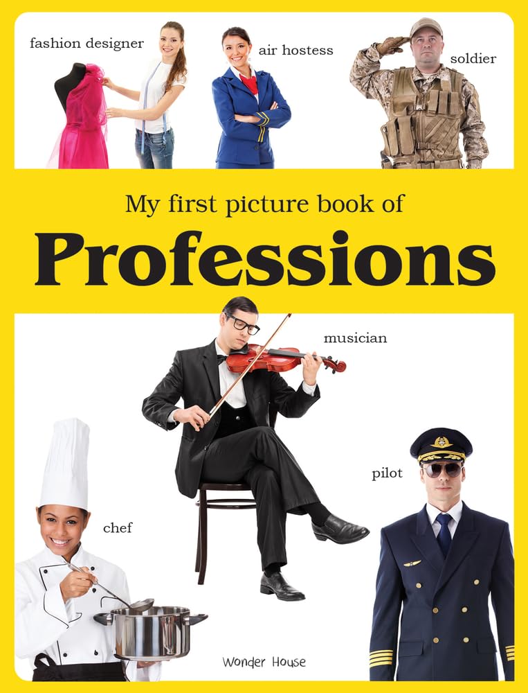 My first picture book of Professions: Picture Books for Children - Retail Maharaj