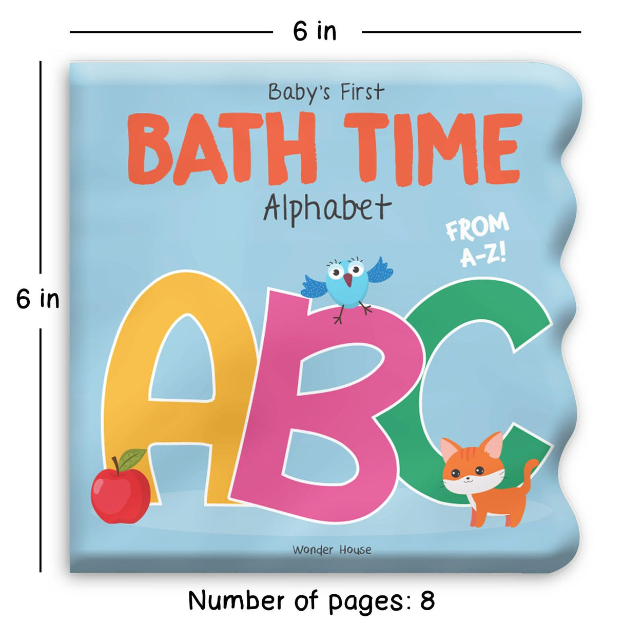 Baby's First Bath Time: ABC Bath Book - Retail Maharaj