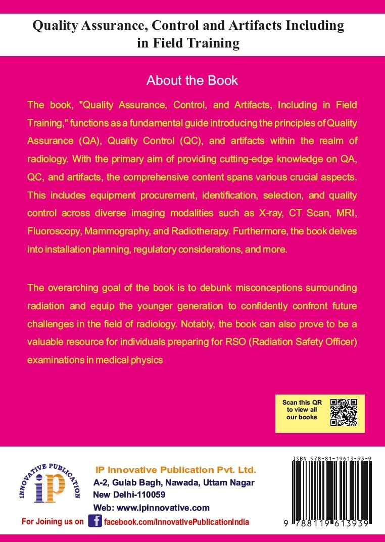 Quality Assurance, Control and Artifacts Including in Field Training for Medical and Paramedical Students - Retail Maharaj