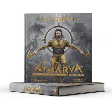 Atharva - The Origin (A New Age Graphic Novel) featuring MS Dhoni - Retail Maharaj