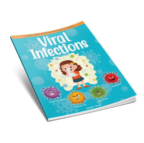 Viral Infections - A Hygiene Guide And Sticker Activity Book For Children - Retail Maharaj