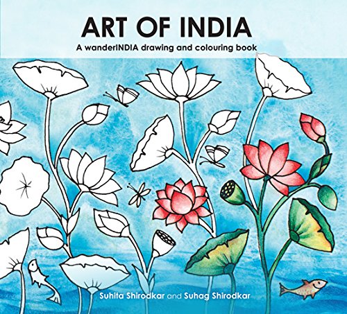 Art of India: A wanderINDIA drawing and colouring book - Retail Maharaj