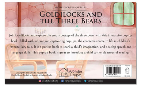 My First Pop-Up Fairy Tales - Goldilocks and The Three Bears : Pop up Books for children - Retail Maharaj