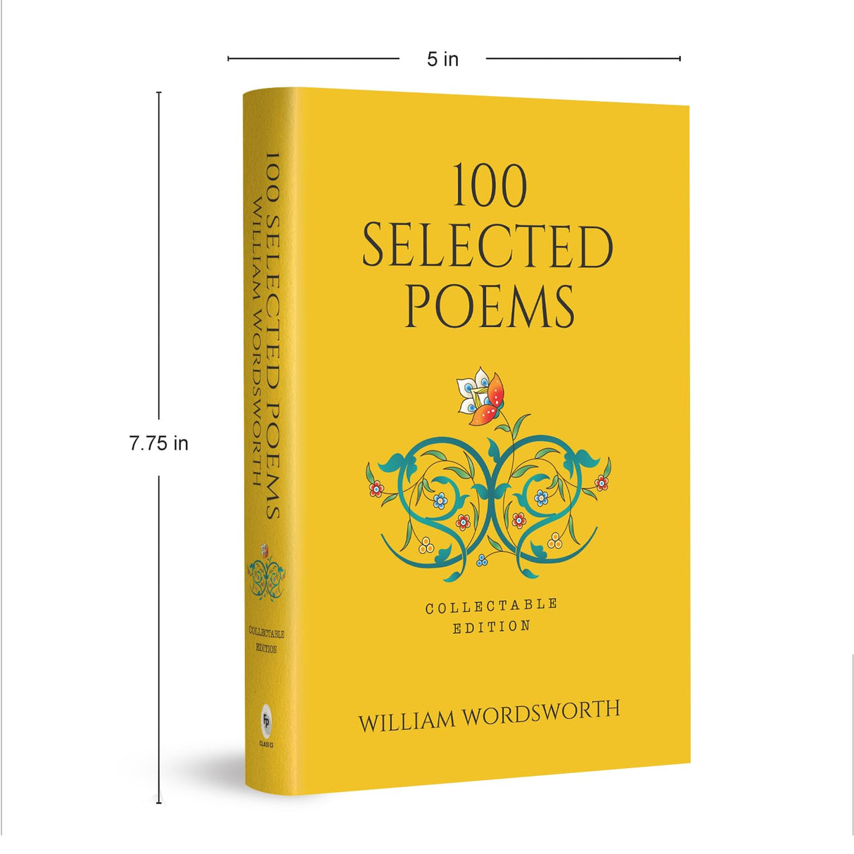 100 Selected Poems, William Wordsworth (Poetry) (Hardbound): Collectable Edition - Retail Maharaj