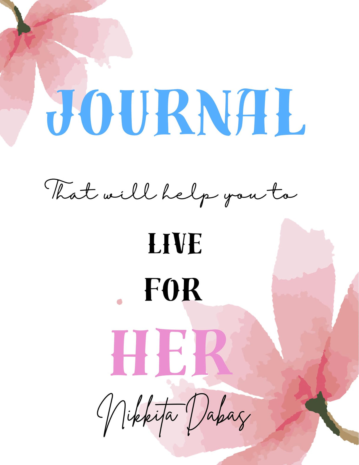 Journal book live for her - Retail Maharaj