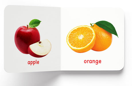 My First Book of Fruits | First Fruit Board Book for Babies, Toddlers & Preschoolers | Learn About Common Fruits with Bright, Colorful Pictures | Early Learning Book for Kids Ages 0-3 Years - Retail Maharaj