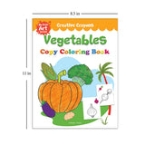 Colouring Book of Vegetables: Creative Crayons Series - Crayon Copy Colour Books - Retail Maharaj
