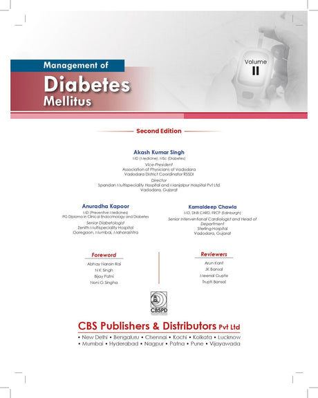 Management of Diabetes Mellitus, 2Ed/- 2 Vol Set - Retail Maharaj
