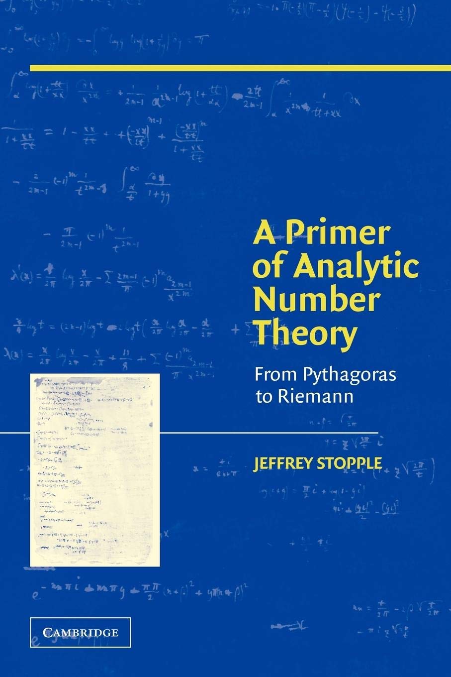 A Primer of Analytic Number Theory: From Pythagoras to Riemann - Retail Maharaj