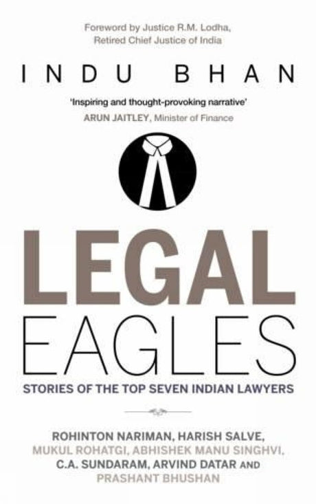 Legal Eagles-Demy HB: Stories of the Top Seven Indian Lawyers - Retail Maharaj