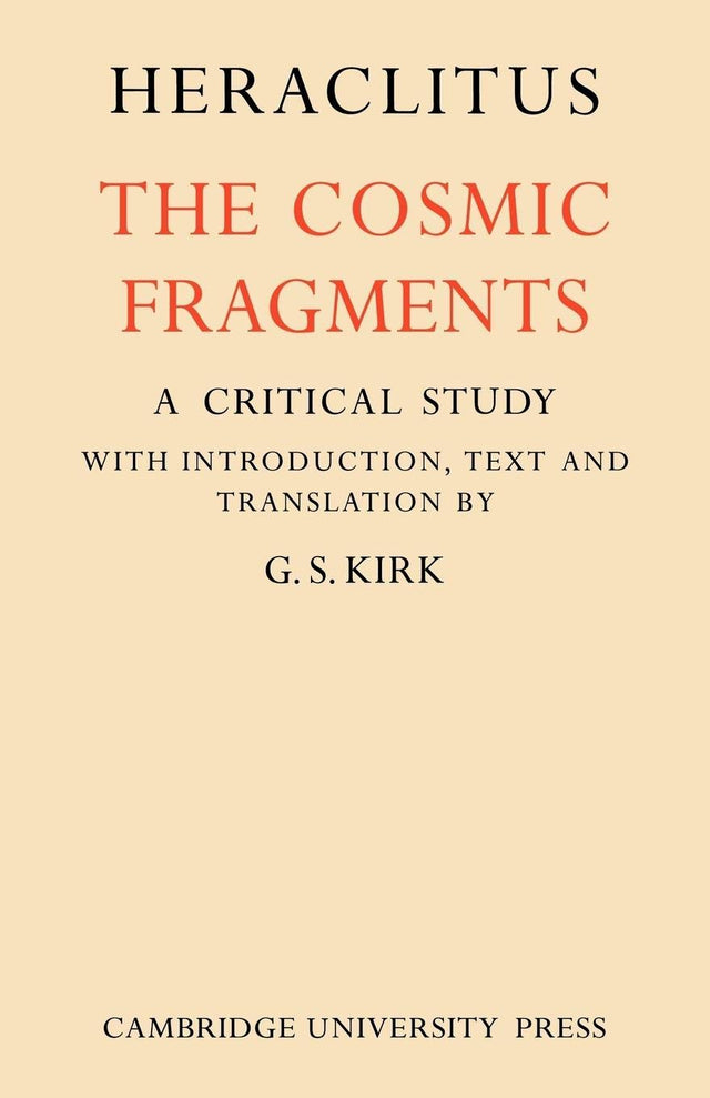 Heraclitus: The Cosmic Fragments - Retail Maharaj