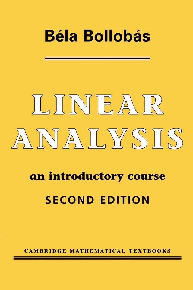 Linear Analysis: An Introductory Course - Retail Maharaj