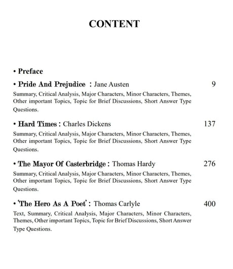 English Prose 1: Romantic & Victorian – Semester V, DSC 9 (English Version) - Retail Maharaj