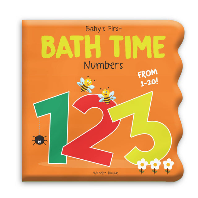 Baby's First Bath Time: 1,2,3 Bath Book - Retail Maharaj