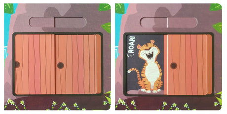 Slide And See - Explore The Zoo : Sliding Novelty Board Book For Kids - Retail Maharaj