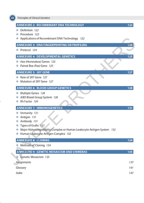Principles of Clinical Genetics - Retail Maharaj