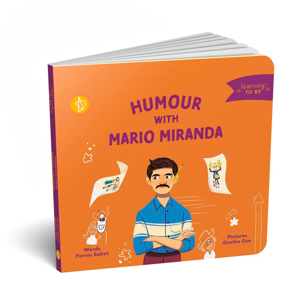 Humour With Mario Miranda (Learning to Be) - Retail Maharaj