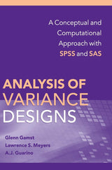 Analysis of Variance Designs: A Conceptual and Computational Approach with SPSS and SAS - Retail Maharaj