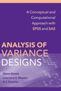 Analysis of Variance Designs: A Conceptual and Computational Approach with SPSS and SAS - Retail Maharaj