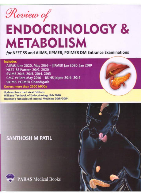 Review of Endocrinology & Metabolism For NEET SS And AIIMS, JIPMER, PGIMER DM Entrance Examinations 1st Edition 2020 - Retail Maharaj