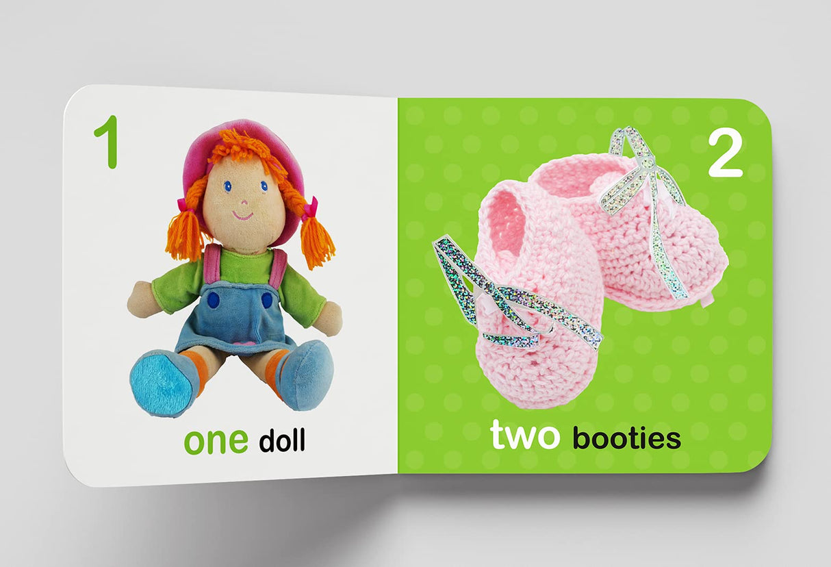 My First Book of Touch And Feel - Numbers : Touch And Feel Board Book For CHildren - Retail Maharaj