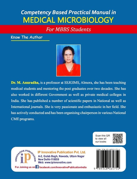 Competency Based Practical Manual in Medical Microbiology for MBBS Students (First Edition, 2026) - Retail Maharaj