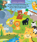 Booktopus Board Book - My First 100 Animals - Early Learning Books for Kids - Picture Books for Baby 4+ Years (My First 100 Board Book) - Retail Maharaj