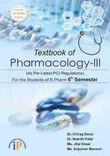 Dr. Chirag's Textbook of Pharmacology-III for the Students of B.Pharm 6th Semester (First Edition, December 2025) - Retail Maharaj