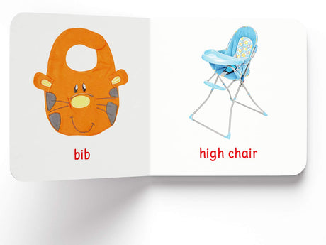 My First Book of Baby Objects | First Everyday Objects Board Book for Babies, Toddlers & Preschoolers | Learn About Common Baby Items with Bright Pictures | Early Learning Book for Kids Ages 0-3 Years - Retail Maharaj