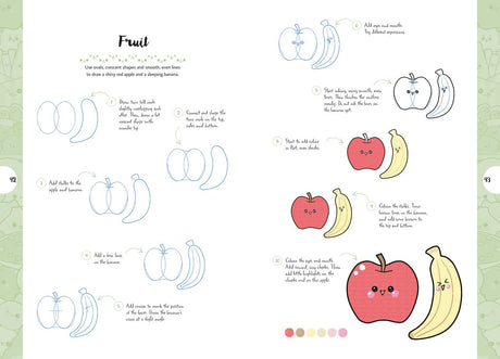 10 Step Drawing Kawaii: Draw Over 50 Cute Creations in 10 Easy Steps - Retail Maharaj