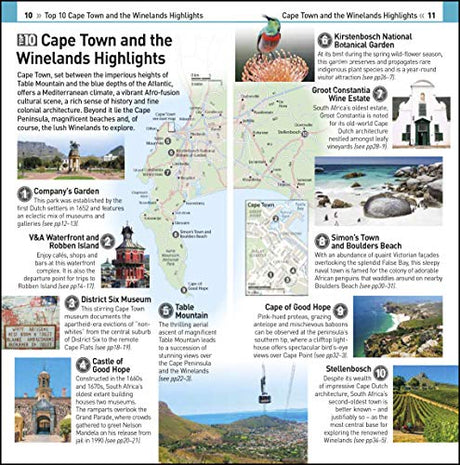 DK Eyewitness Top 10 Cape Town and the Winelands - Retail Maharaj